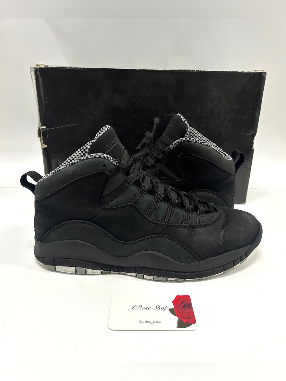 Nike Air Jordan 10 Retro ‘Stealth’ (310805 003) Shoes Size: 11 M